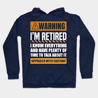 Retirement Design For Men Women Retiree Retired Retirement Hoodie